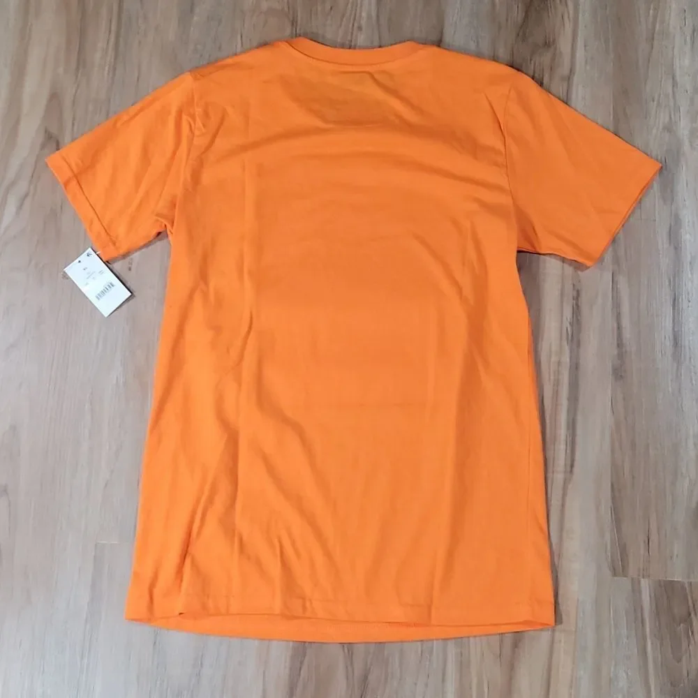 🔹️NWT Marvel Orange Halloween Lenticular Short Sleeve Top Youth XLarge